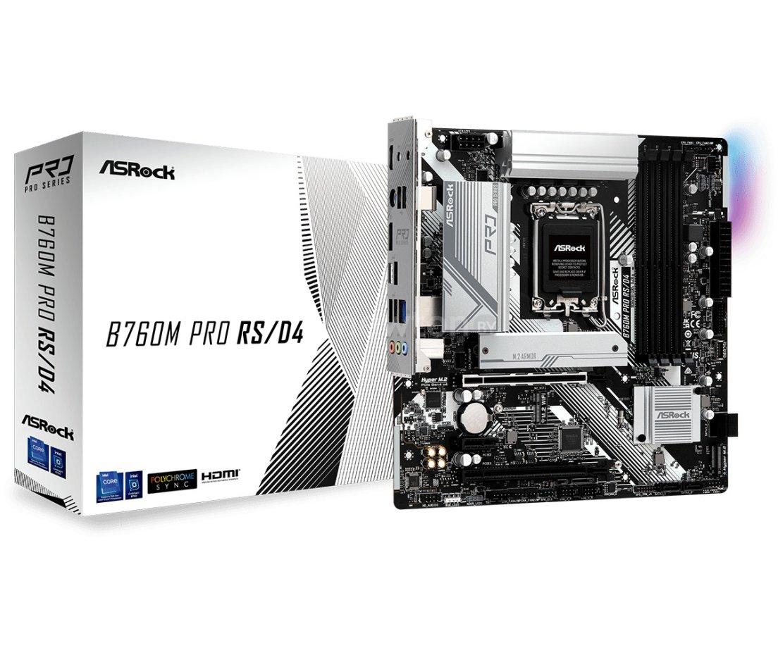 Материнская плата ASRock B760M Pro RS/D4
