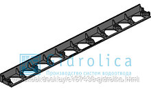 Бордюр Gidrolica Line Б-100.8.4,5 пластиковый черный L 1000
