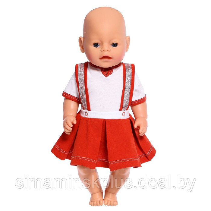 Одежда для кукол «Кофточка с сарафаном» - фото 4 - id-p200353521