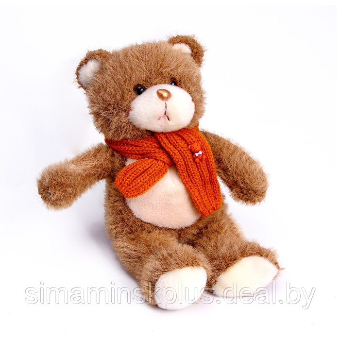 Мягкая игрушка «Медведь с шарфом», цвета МИКС - фото 1 - id-p200357673