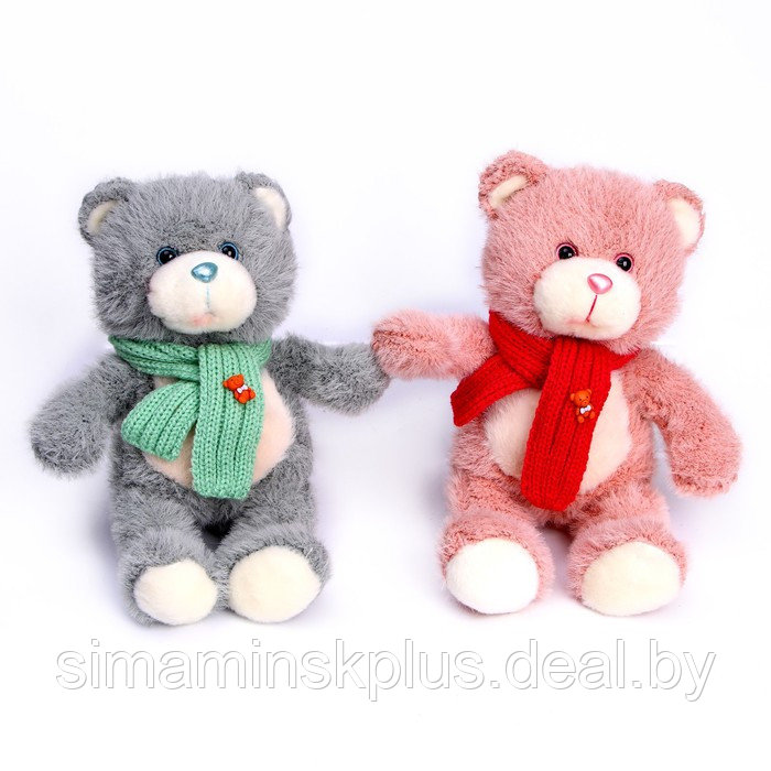 Мягкая игрушка «Медведь с шарфом», цвета МИКС - фото 5 - id-p200357673