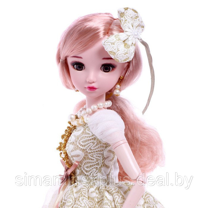 Кукла интерактивная шарнирная «Оля» в платье, с пультом - фото 2 - id-p200353543