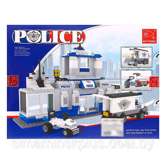 Конструктор «Полицейский участок», 449 деталей - фото 3 - id-p200354667
