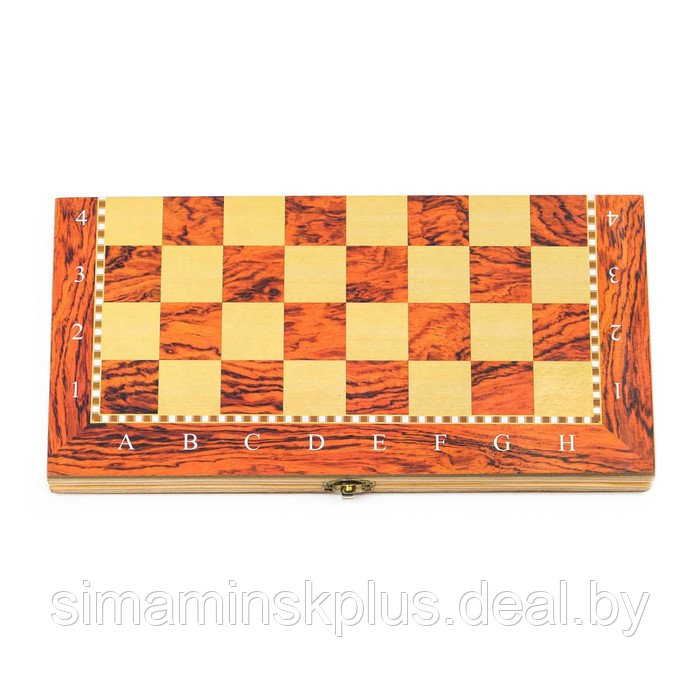 Настольная игра 3 в 1 "Падук": нарды, шахматы, шашки, 34 х 34 см - фото 7 - id-p200358748