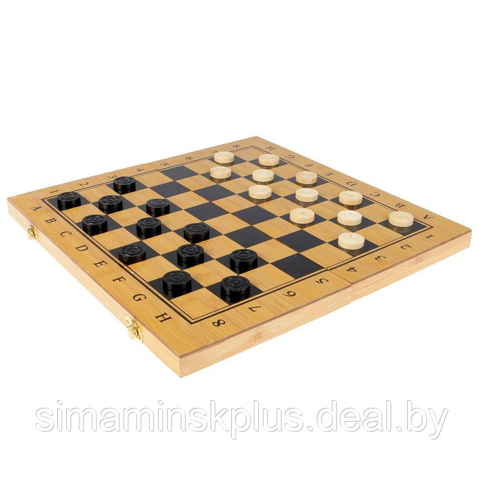 Настольная игра 3 в 1 "Король": нарды, шахматы, шашки, 39 х 39 см - фото 5 - id-p200358756