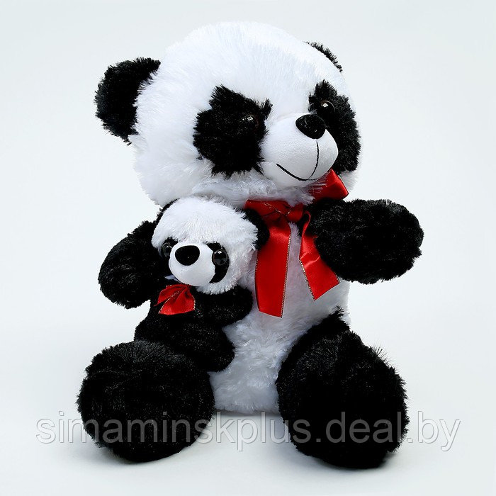 Мягкая игрушка «Панда с малышом» - фото 1 - id-p200357864