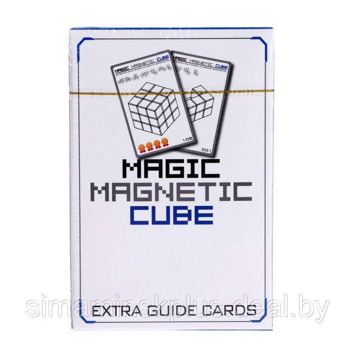 Конструктор магнитный «Магический куб», 7 деталей, 54 задания - фото 9 - id-p200354778