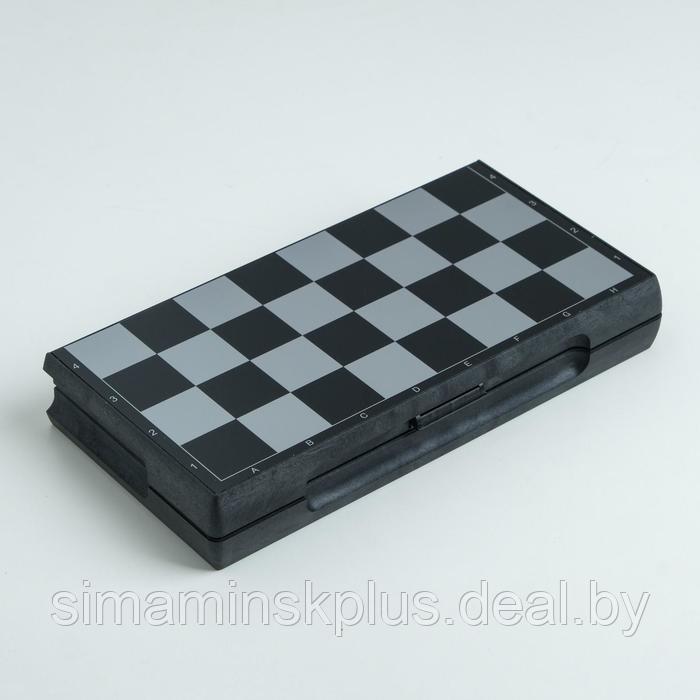 Шахматы магнитные, 19.5 х 19.5 см, чёрно-белые - фото 5 - id-p200358838