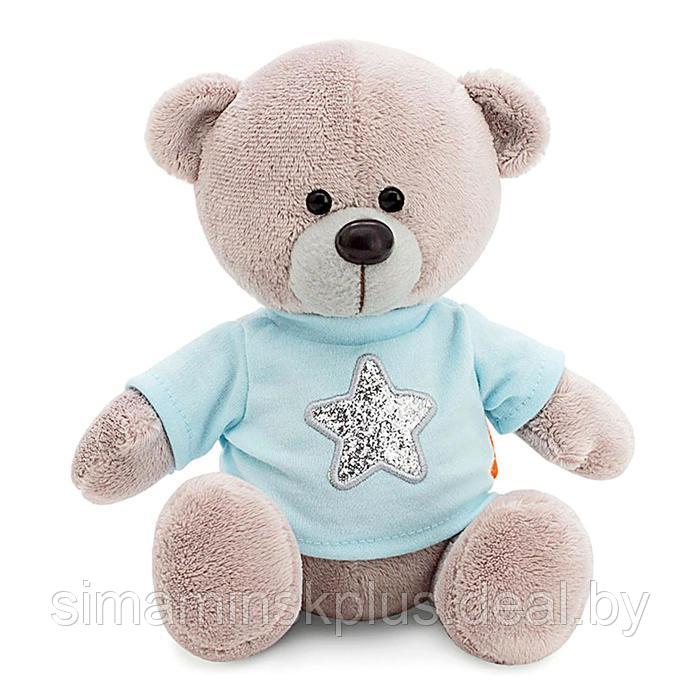 Мягкая игрушка «Медведь Топтыжкин» звезда, цвет серый 25 см - фото 1 - id-p200357939