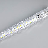 Гирлянда «Сосульки» 2.1 × 0.3 м, IP65, прозрачная нить, 216 LED, свечение белое с эффектом стекания, 24 В, фото 5