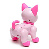 Робот радиоуправляемый «Кот», световые и звуковые эффекты, цвет розовый, фото 3