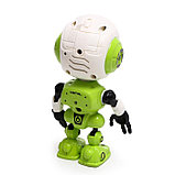 Робот «Смартбот», реагирует на прикосновение, световые и звуковые эффекты, цвета зелёный, фото 4