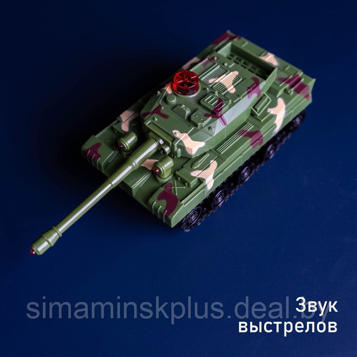 Танковый бой «Танковое сражение», на радиоуправлении, 2 танка, свет и звук - фото 6 - id-p200356052