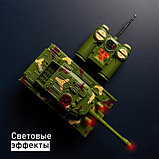 Танковый бой «Танковое сражение», на радиоуправлении, 2 танка, свет и звук, фото 7