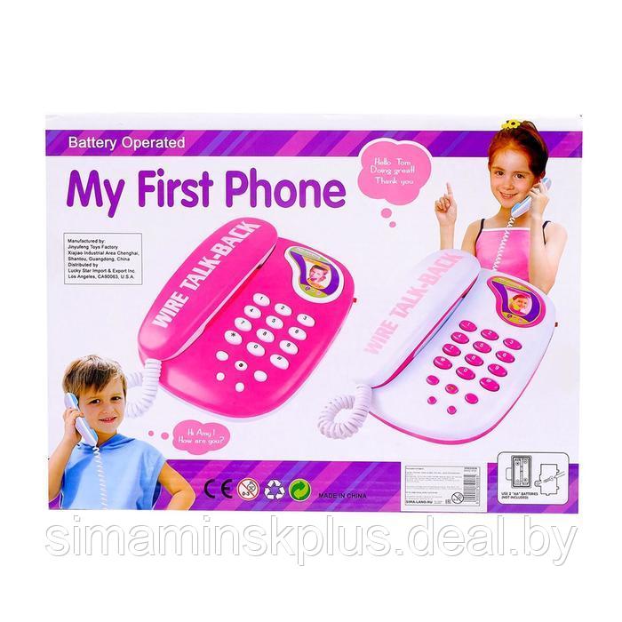 Телефон «Давай поговорим», в наборе 2 телефона, МИКС - фото 8 - id-p200357136
