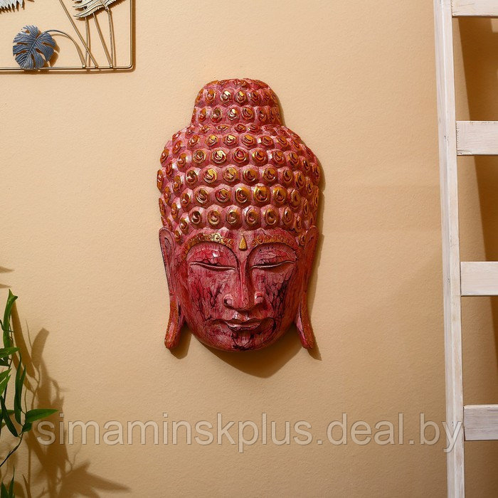 Сувенир "Голова Будды" албезия 50 см - фото 1 - id-p200351432