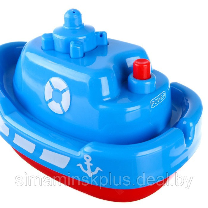 Игрушка для ванны «Корабль», фонтанчик, цвет МИКС - фото 3 - id-p200354038