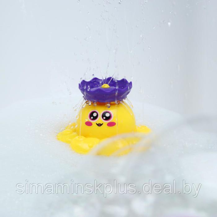 Игрушка для ванны «Осьминожка», фонтанчик, цвет МИКС - фото 2 - id-p200354045