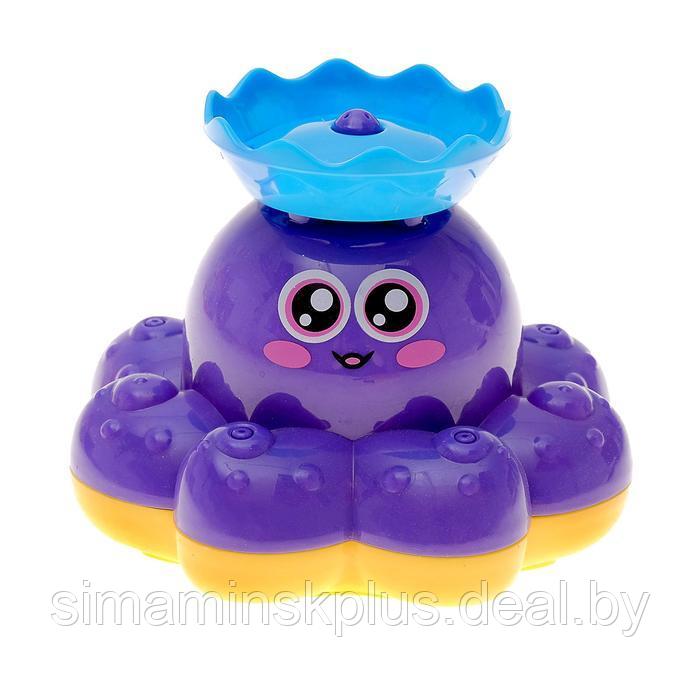 Игрушка для ванны «Осьминожка», фонтанчик, цвет МИКС - фото 3 - id-p200354045