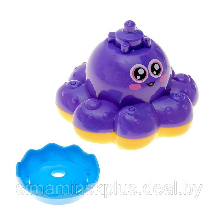 Игрушка для ванны «Осьминожка», фонтанчик, цвет МИКС - фото 5 - id-p200354045