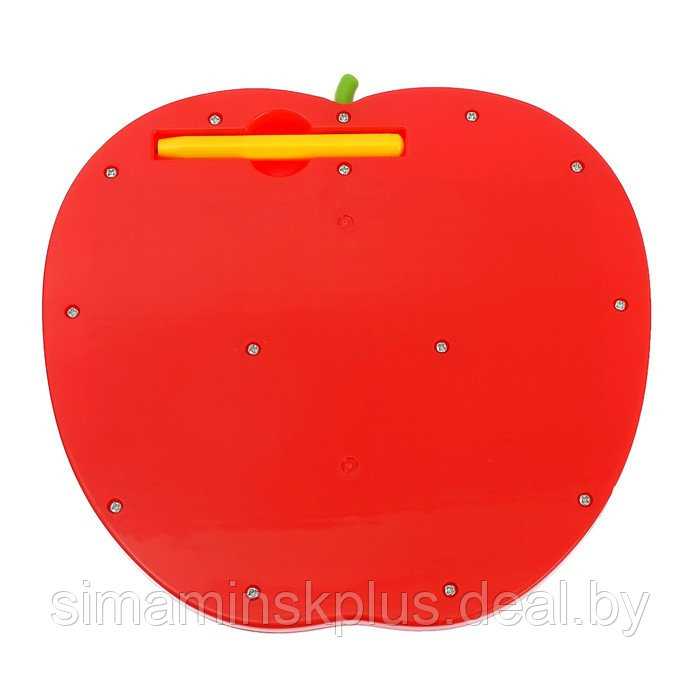 Магнитный планшет большое яблоко, 468 отверстий, цвет красный - фото 5 - id-p200360226