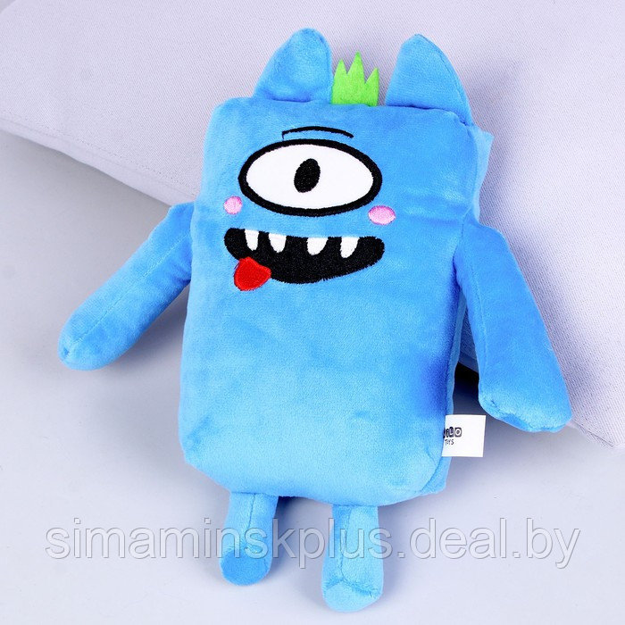 Мягкая игрушка монстрик, цвет синий, 14 х 21,5 х 7 см - фото 1 - id-p200357367