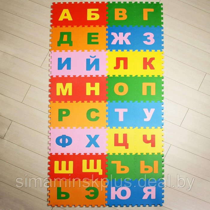 Мягкий пол развивающий «Алфавит Русский» - фото 5 - id-p200354206