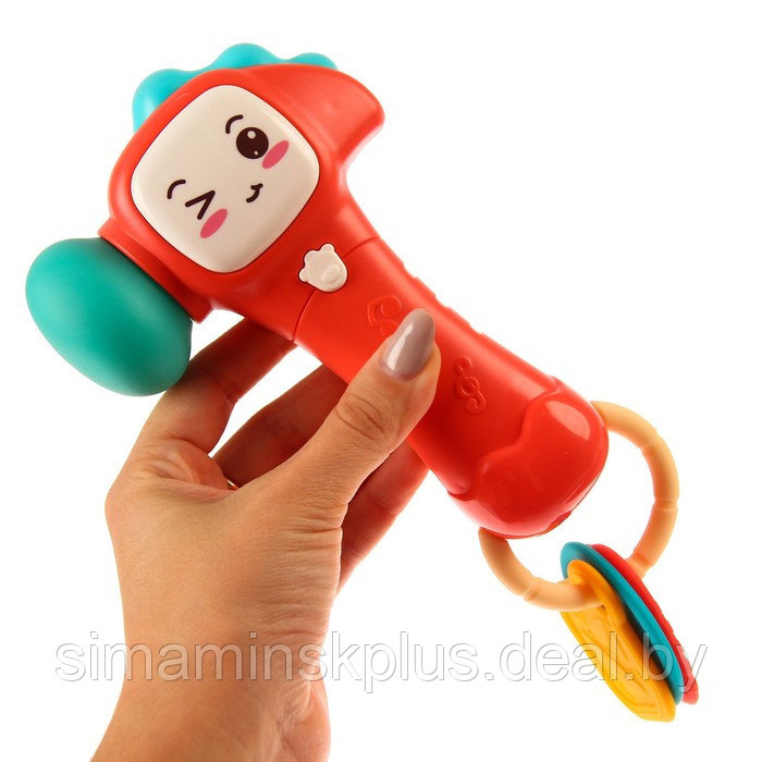 Развивающая игрушка - погремушка «Молоточек», музыка, свет, цвет МИКС - фото 7 - id-p200354235