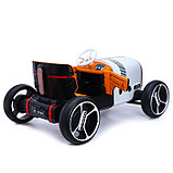 Электромобиль «Ретро», 2 мотора, цвет оранжевый, фото 3