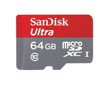 Карта памяти MicroSDXC 64GB SanDisk Ultra® UHS-I, Class 10, 48 МБ/с - фото 2 - id-p26121235