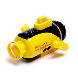 Подводная лодка радиоуправляемая «Батискаф», световые эффекты, цвет жёлтый, фото 3