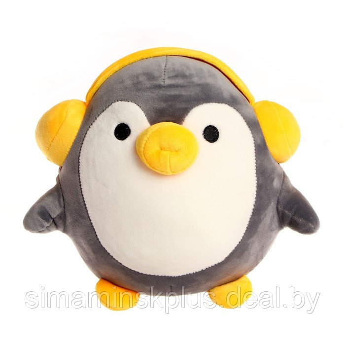 Мягкая игрушка «Пингвин в наушниках», цвет МИКС - фото 4 - id-p200357565