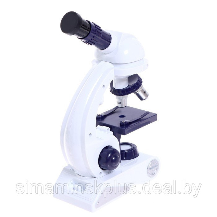 Микроскоп «Юный биолог», увеличение х80, х200, х450, с подсветкой - фото 9 - id-p200359444