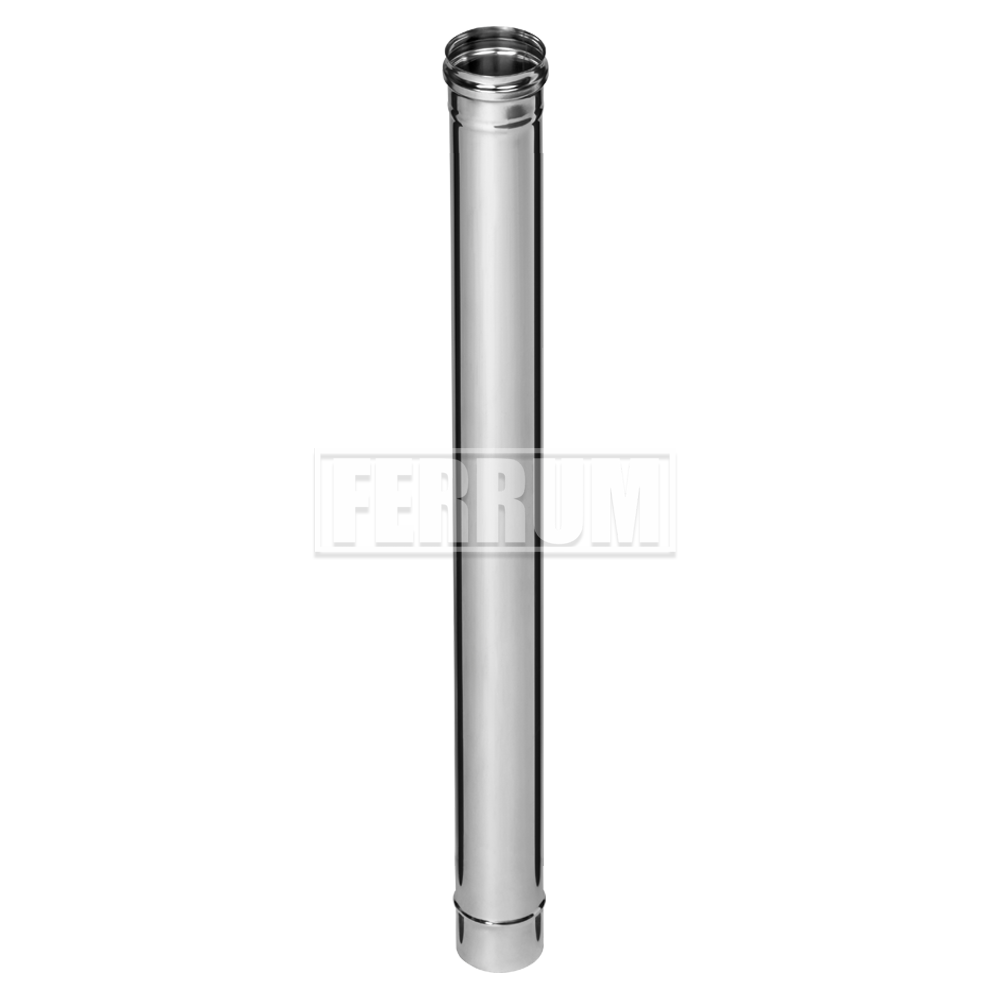 Дымоход 1.0м (430/0.8 мм) (Ferrum)