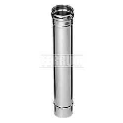 Дымоход 0.5м (430/0.8 мм) (Ferrum)