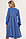 2-НМ 00811 Платье для беременных и кормящих голубой, фото 2