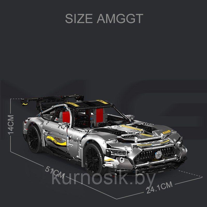 Конструктор 13126 MOULD KING Автомобиль Мерседес AMG GT, 2872 деталей - фото 4 - id-p200373926