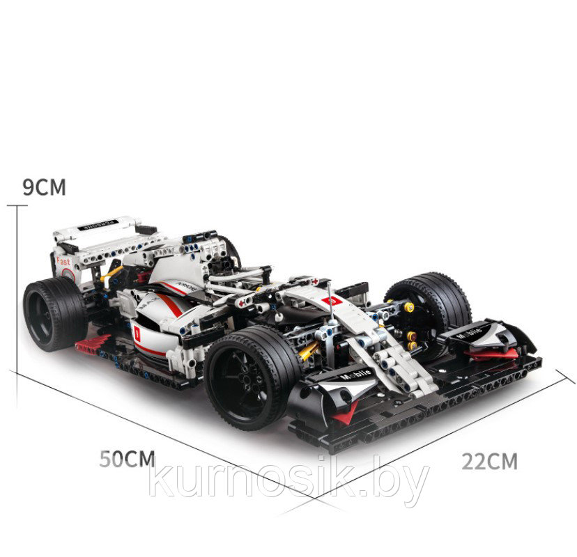 Конструктор 13117 MOULD KING Автомобиль Formula One F1, 1235 деталей - фото 5 - id-p200374710