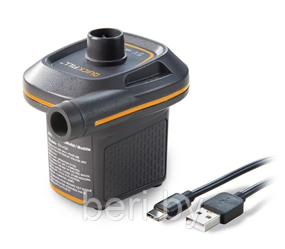 INTEX 66635 Насос электрический Mini-Quick Fill, работает от USB - фото 1 - id-p200375472
