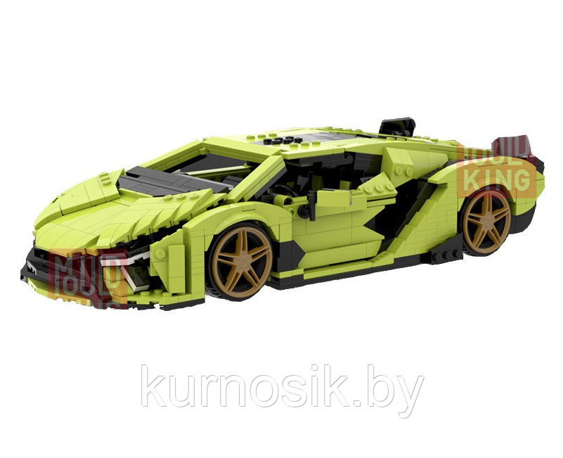 Конструктор 10011 MOULD KING Автомобиль Lamborghini Sian, 1133 детали - фото 3 - id-p200375475
