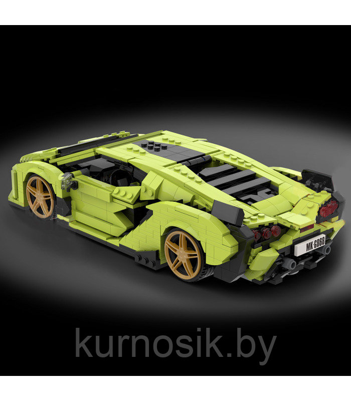 Конструктор 10011 MOULD KING Автомобиль Lamborghini Sian, 1133 детали - фото 4 - id-p200375475