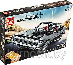 Конструктор 13081 MOULD KING Dodge Charger Доминика Торетто на радиоуправлении, 1098 деталей