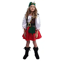 Детский карнавальный костюм Разбойница Пуговка 1074 к-22