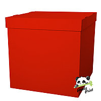 Коробка для шаров 600х600х600 красная (почтой не отправляем)