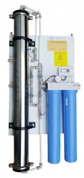 Стационарная система очистки воды Aquafactor SS-RO-4040 на основе обратного осмоса - фото 1 - id-p200381919