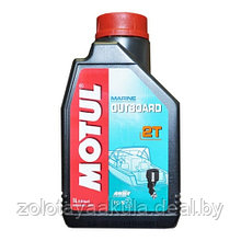 Motul Масло минеральное Motul OUTBOARD 2T моторное для 2х тактных лодочных моторов, 1л