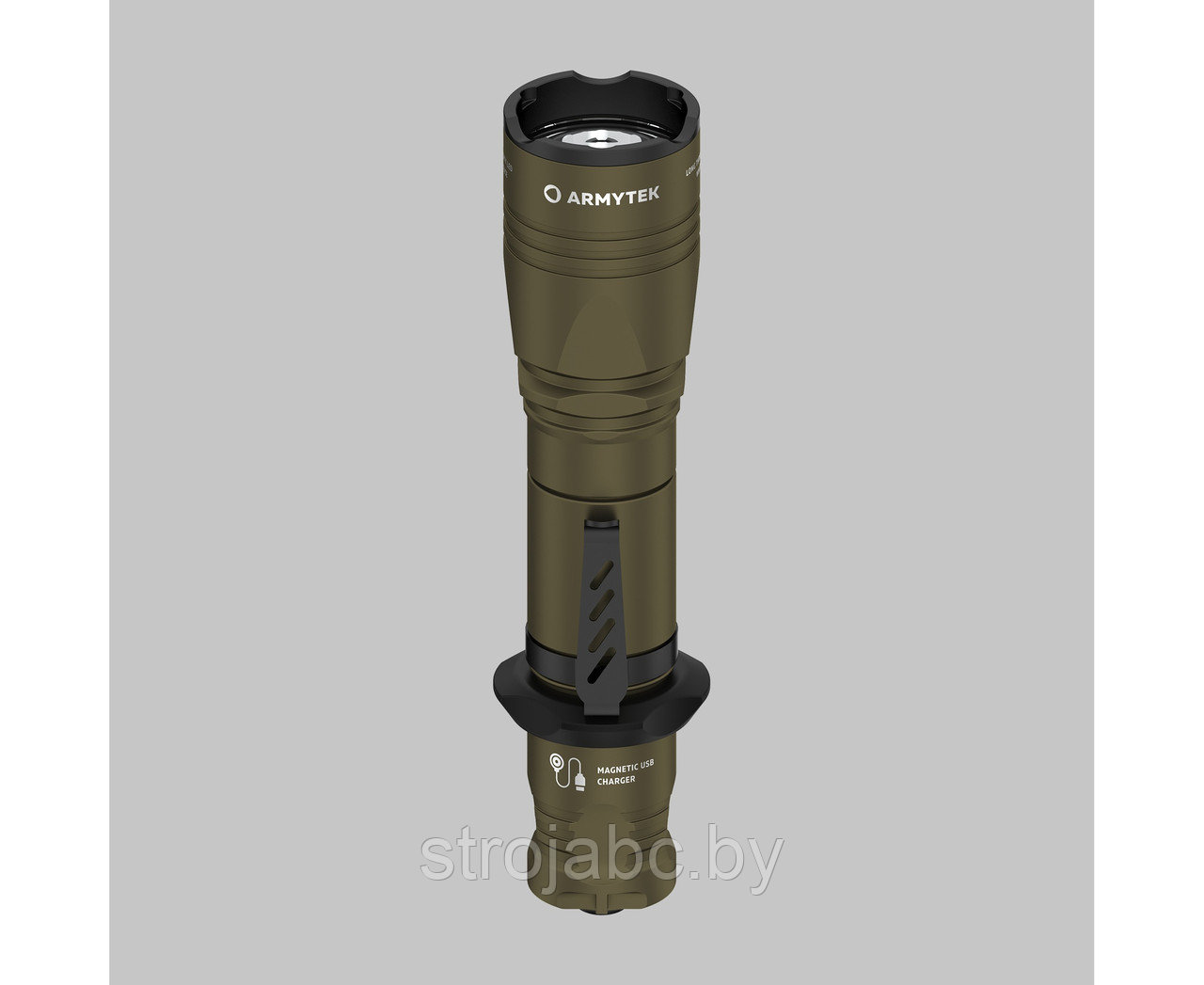 Armytek Dobermann Pro Magnet USB Olive (теплый свет) оливковый - фото 1 - id-p200383860