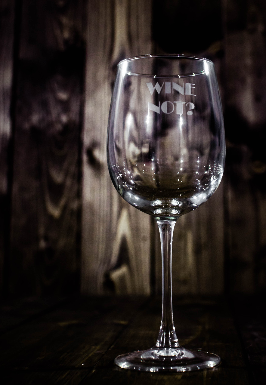 Бокал для вина "Wine not" - фото 1 - id-p200385449