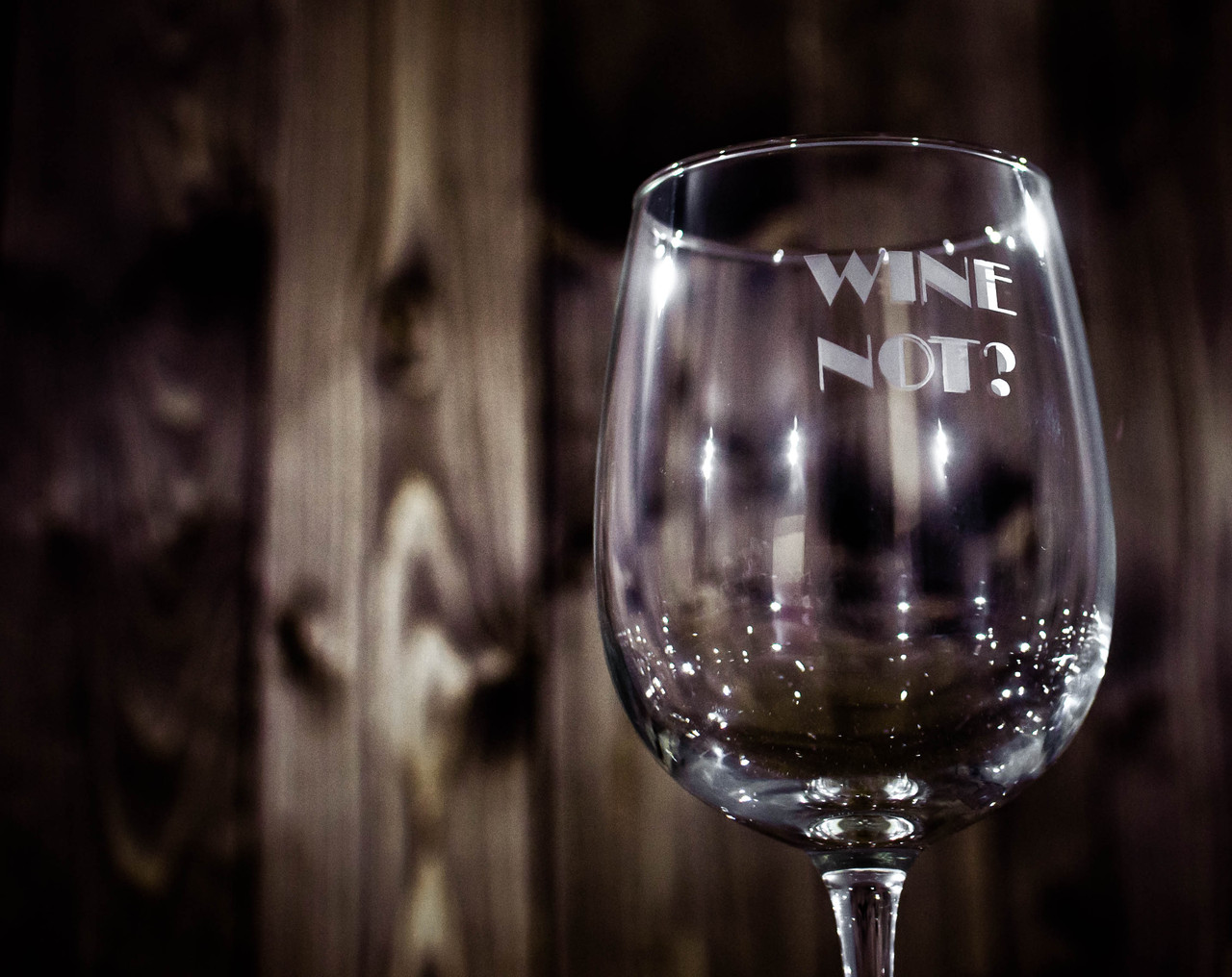 Бокал для вина "Wine not" - фото 4 - id-p200385449