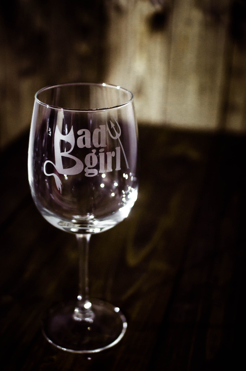 Бокал для вина "Bad girl" - фото 1 - id-p200385762
